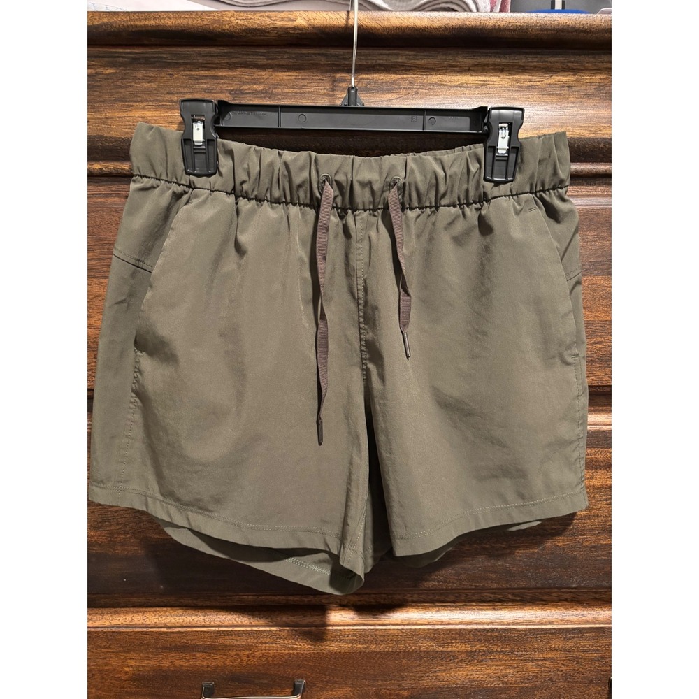 Avia Womens Olive Green Active Workout Shorts Size M 8-10 AV12100021480